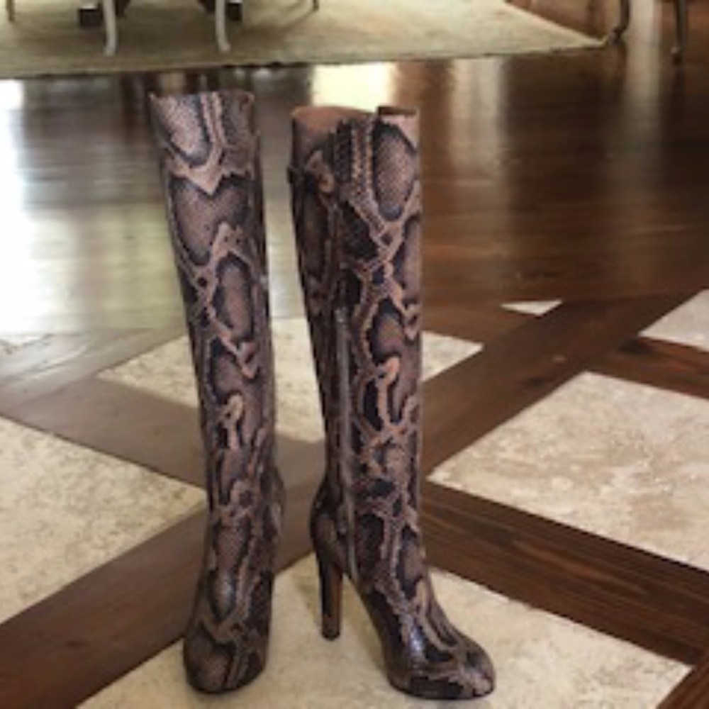 Sexy Donald Pliner Dion Tall Snake Boot